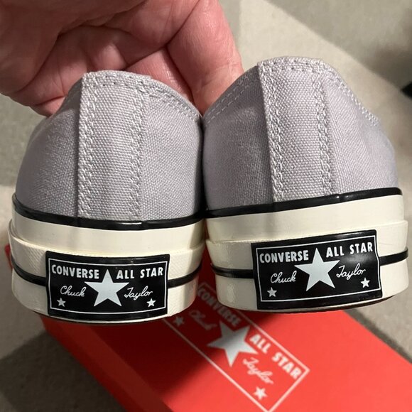 Converse Women's Gray Sneakers - Picture 5 of 11